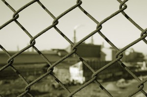 What were once LTV's smokestacks in Cleveland. (Photo by Andrew Bardwell via Flickr)