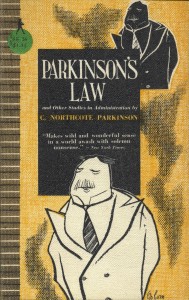 C. Northcote Parkinson thought work expanded. He should have considered news.