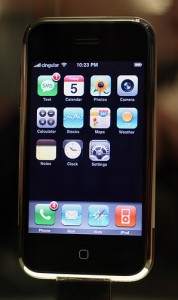 The iPhone debuted in 2007. Oh, if only I'd predicted the changes that would bring. (Photo by Niall Kennedy via Flickr)